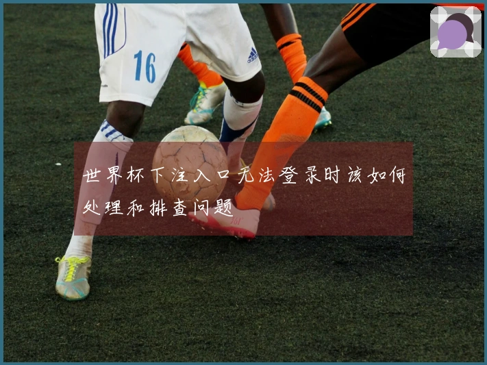 世界杯下注入口无法登录时该如何处理和排查问题